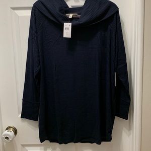 Cowl neck. Brand new with tags. Maternity XL. Comfy sweater. Black color.